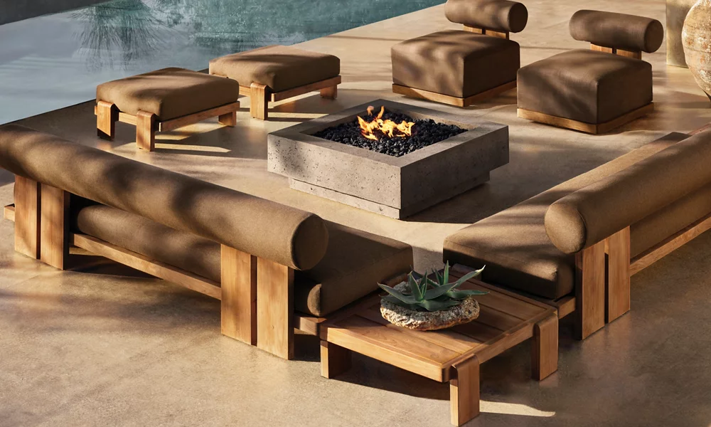 Luxury Vigo Teaks Outdoor Sofa Set For Commercial Lounges Luxury Vigo Teaks Outdoor Sofa Set For Commercial Lounges